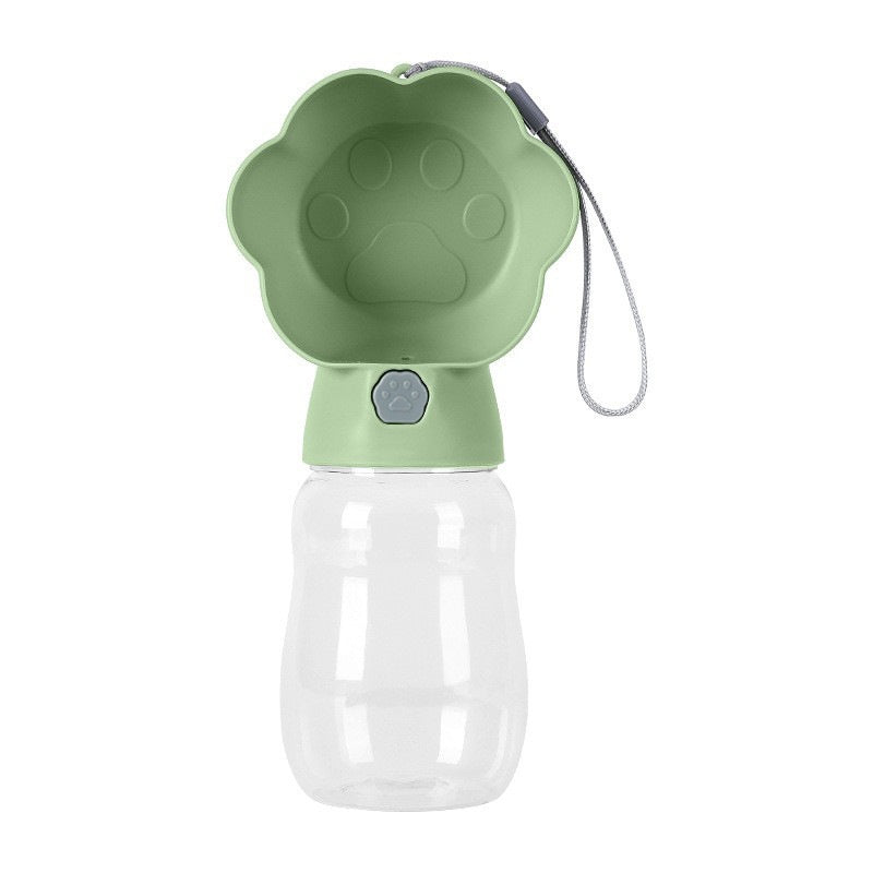 Portable pet water bottle