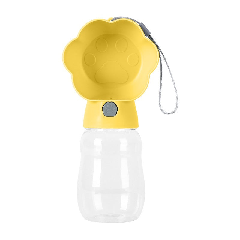 Portable pet water bottle